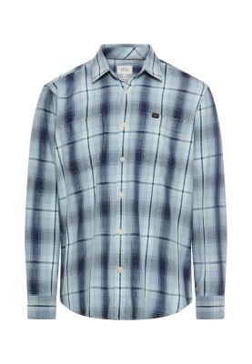 Синя карирана риза Camel Active