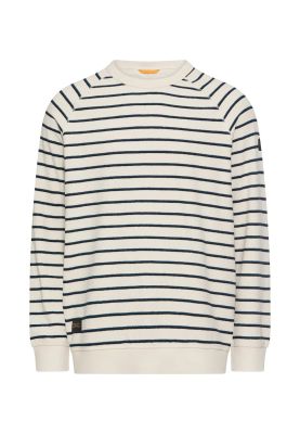 Светла ватирана блуза Camel Active, райе