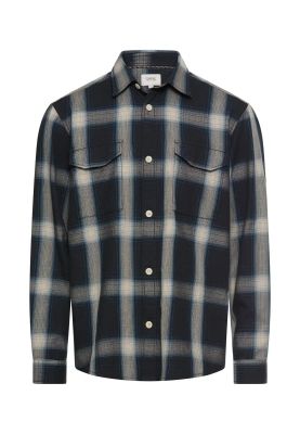 Карирана риза с дълъг ръкав Camel Active