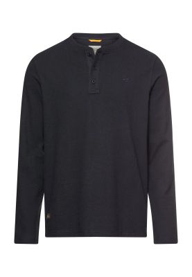 Едноцветна блуза с копчета Camel Active