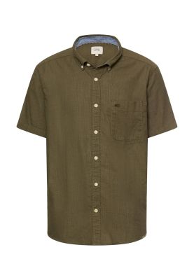 Риза с къс ръкав Camel Active в зелена гама