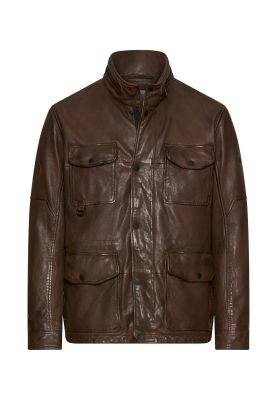 Кожено яке с множество джобове Camel Active