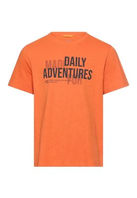 Оранжева тениска Camel Active с принт
