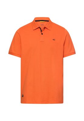 Оранжева тениска с яка Camel Active