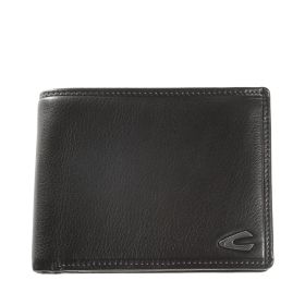 Черен кожен портфейл Camel Active