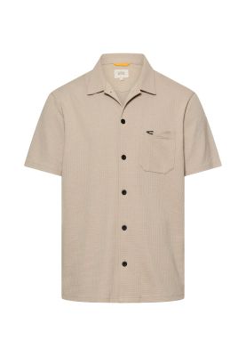 Бежова риза от трико Camel Active