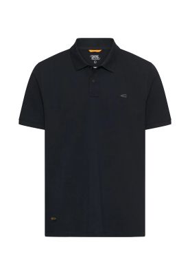 Тъмно синя тениска с яка Camel Active