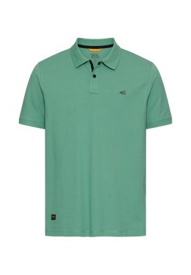 Зелена тениска с яка Camel Active