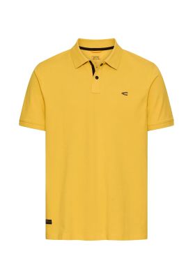 Жълта тениска с яка Camel Active