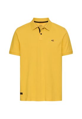 Жълта тениска с яка Camel Active