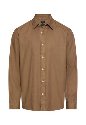 Кафява риза с дълъг ръкав Camel Active