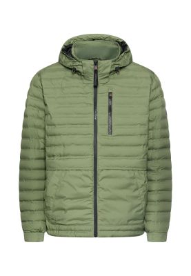 Зелено капитонирано яке с качулка Camel Active, teXXXactive® 