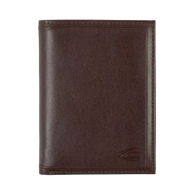 Кафяв вертикален портфейл Camel Active