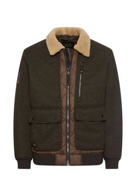 Кафяв бомбър Camel Active с подвижна яка